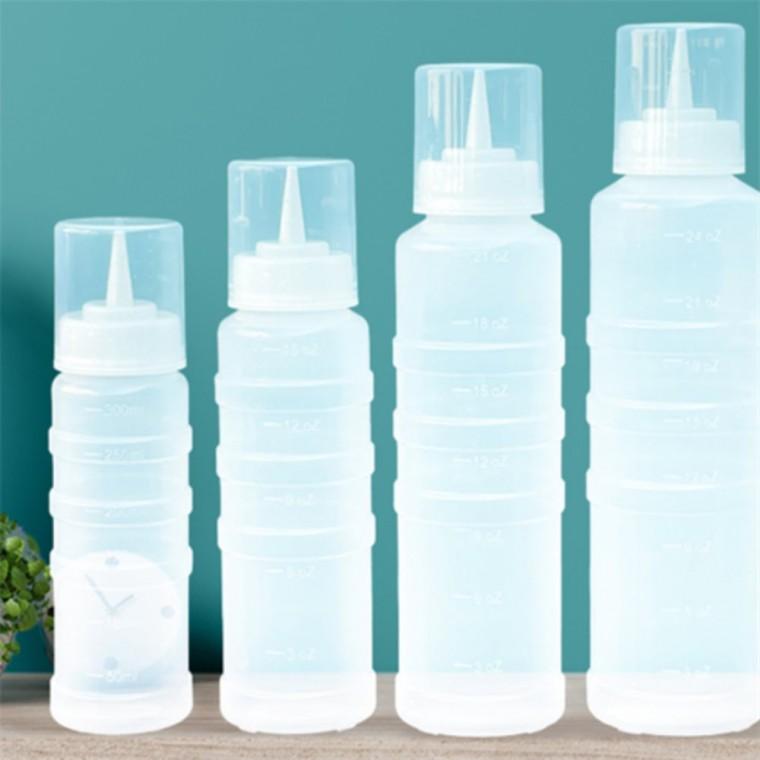 잘라쓰는소스통뚜껑 잘라쓰는 소스병 (대)600ML