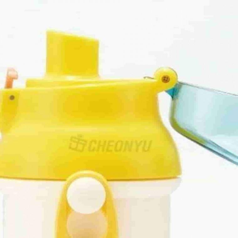 투톤 컬러 원터치 물통 480ml 캐릭터물통 플라스틱보틀 워터보틀