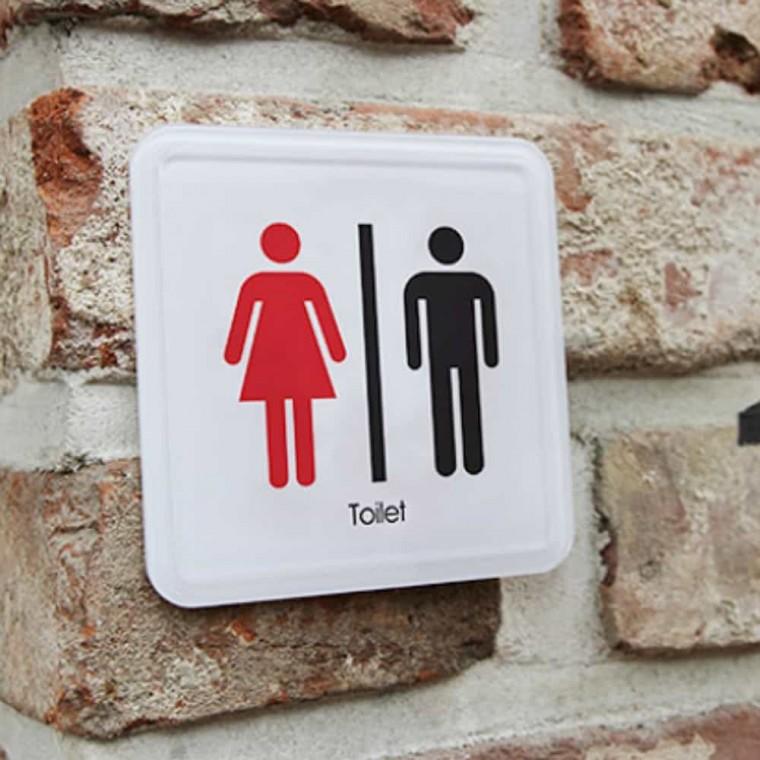 화장실 TOILET 몰딩 화장실팻말 화장실표시 화장실표시판 돌출표찰 화장실마크