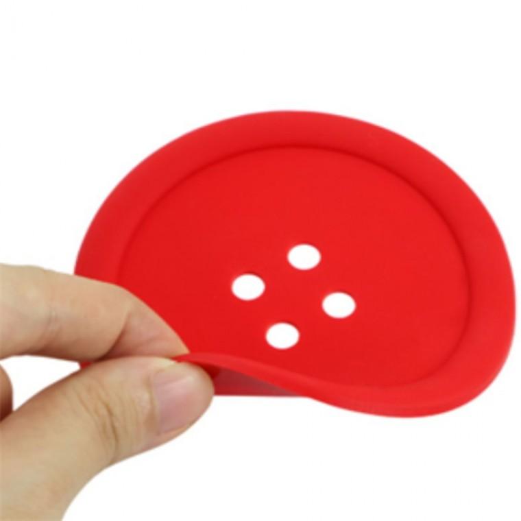 컵받침대 컬러 컵받침 블루
