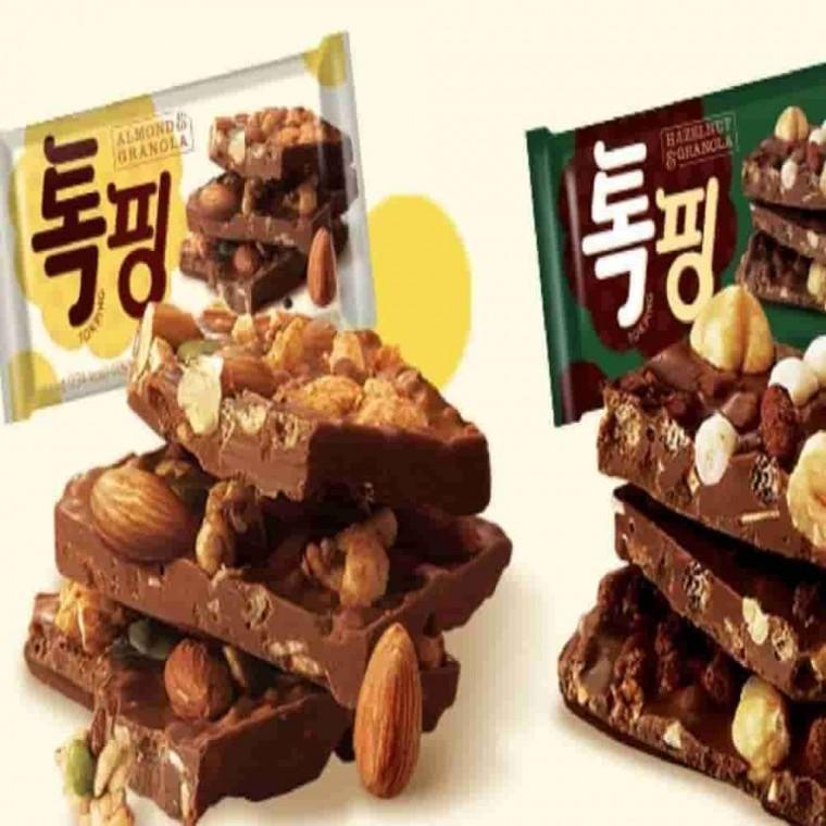 톡핑 50g 초코바 사무실간식 초코과자