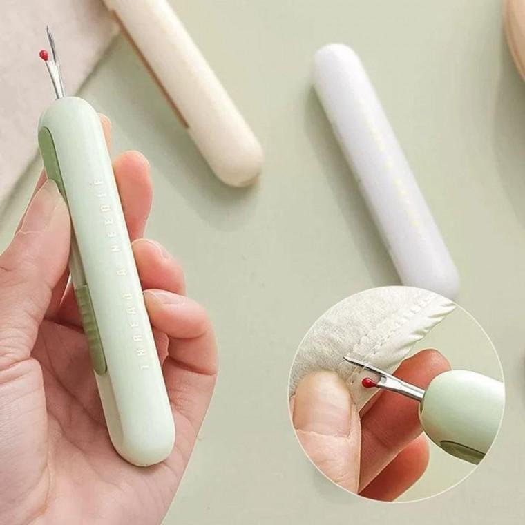 바늘 실꿰기 실밥 제거 커팅 세트 재봉틀 수선 바느질 수예용품