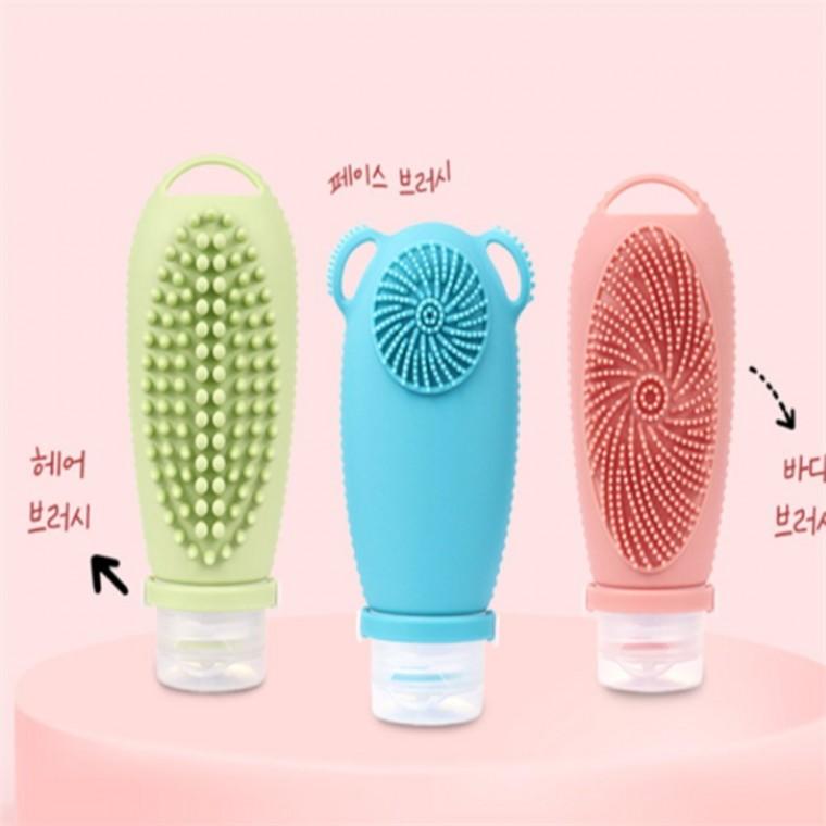 미니소분용기 실리콘 소분용기 헤어용 그린