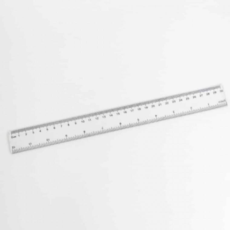 플라스틱자 30cm 재단자 커팅자
