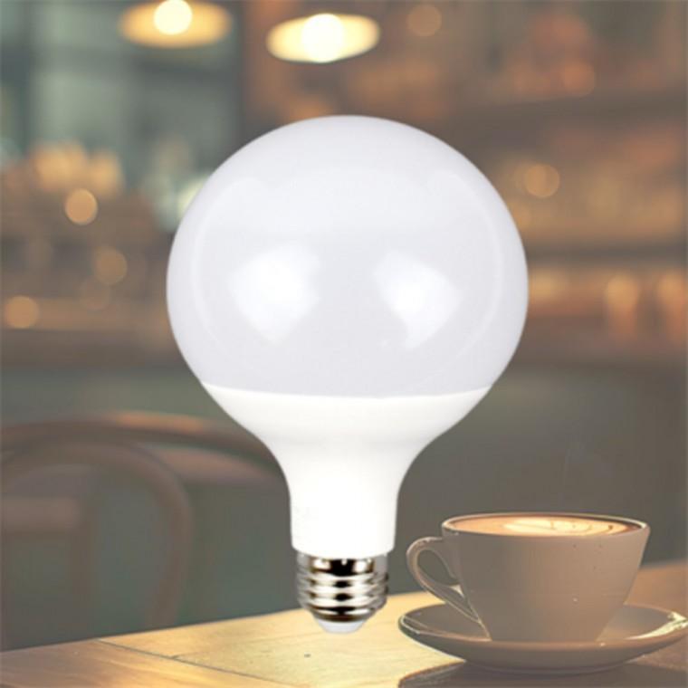 엘이디전구 장수 LED 볼구 E26 12W (롱넥) 전구색(오렌지색)