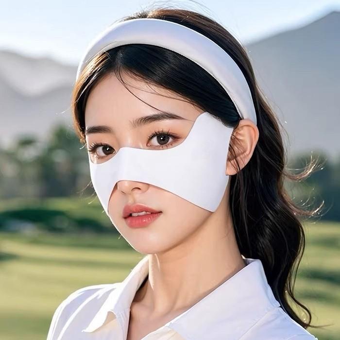 쿨페이스 자외선차단 여름 얼굴 볼 나비 마스크 가리개
