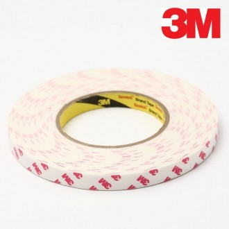 3M 홈양면테이프 10M 12mm x 10m/가정용 사무 강력 접착 부착용 보수