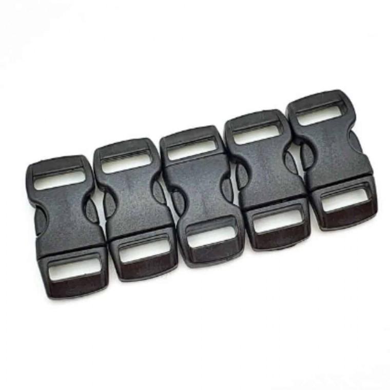 플라스틱 블랙 버클 10mm 금속부자재 가방부속품