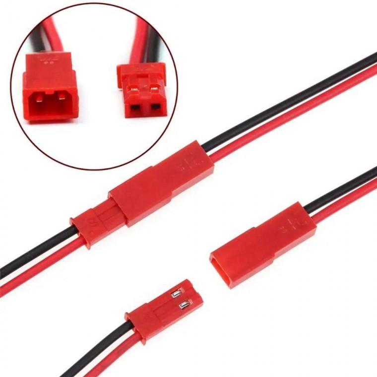 사이노텍 JST 케이블 커넥터 플러그 소켓 e26소켓 15cm 암수 한쌍