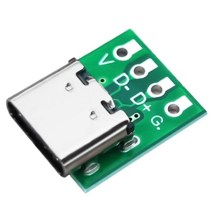 사이노텍 USB C타입 16핀 테스트 PCB 소켓 c타입케이블 이어폰젠더