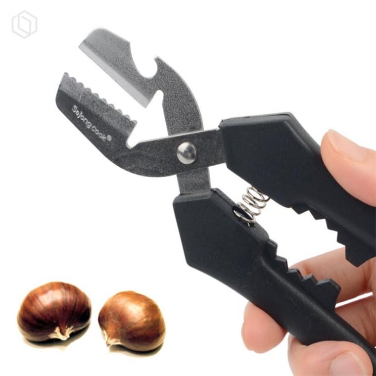 밤 전용 가위 밤껍질분리 밤껍질제거 밤껍질
