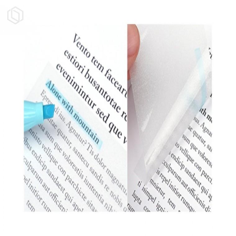 메모장 세트 투명 점착식 사무용메모 메모스티커 점착식노트
