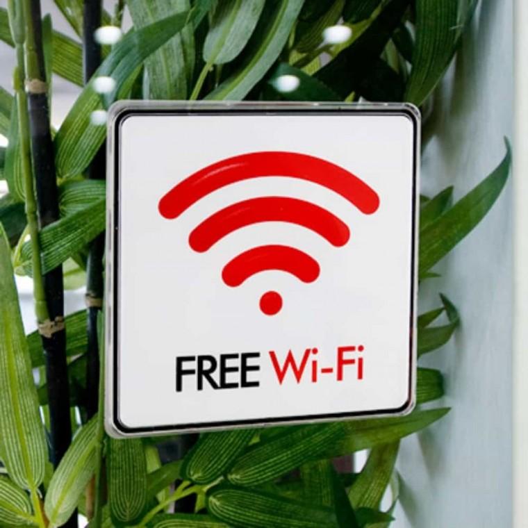 FREE WiFi 와이파이안내판 아크릴푯말 아크릴표지판 아크릴안내판 와이파이표찰
