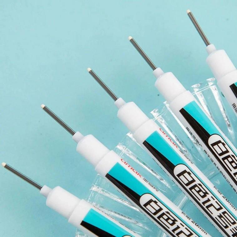 사이노텍 깊은구멍마커 마커 펜 골프티 골프용품 방수 긴 머리 펜촉 깊은