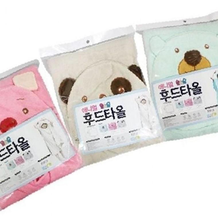 큐티 애니몰 물놀이 후드타올 1p 비치타올