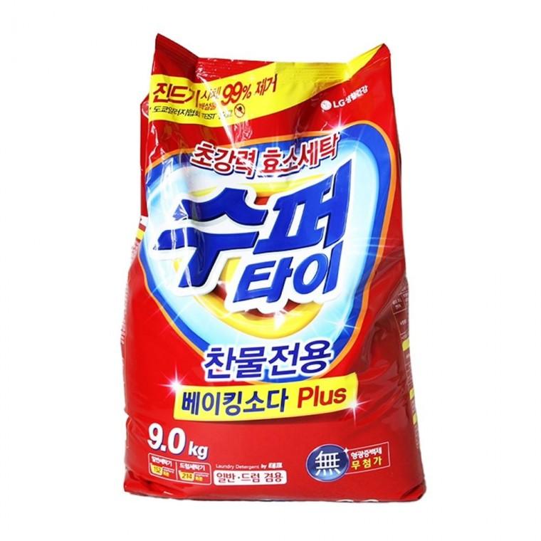 LG 수퍼타이 세탁세제 가루세제 9kg