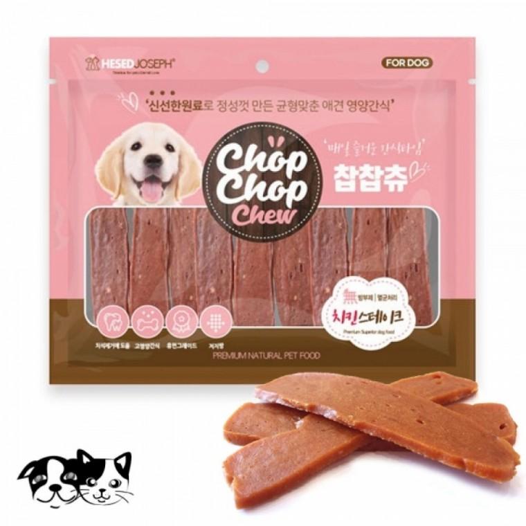 헤세드요셉 찹찹츄 치킨스테이크 300g (강아지 간식)
