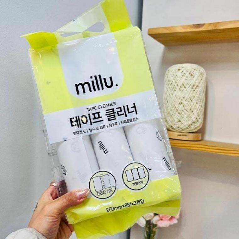 밀루 테이프 크리너 250 리필 3개입(250mmx8m)