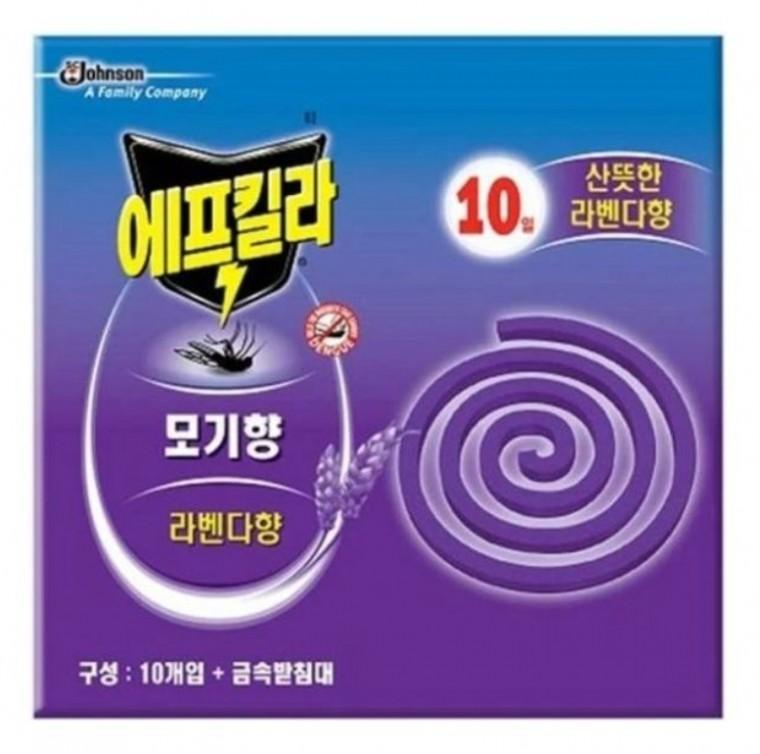 라벤더향 모기향 모기 10개입
