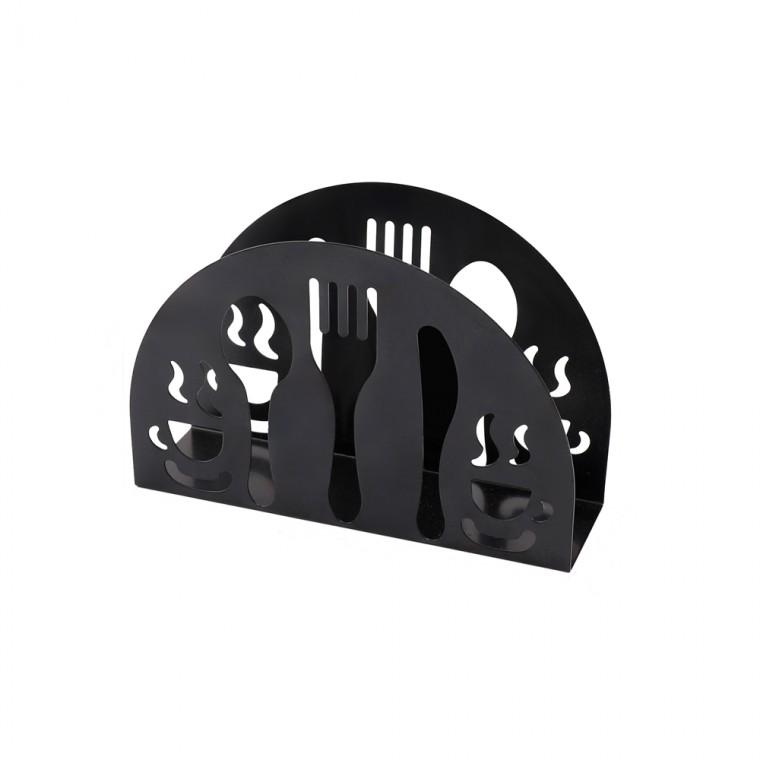 냅킨 꽂이 홀더 식당 티슈 케이스 블랙