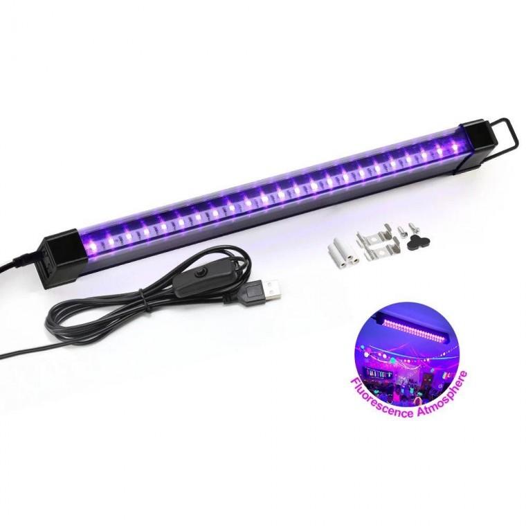사이노텍 USB UV 램프바 인테리어 클럽 다용도 사용 형광등 화장실전구