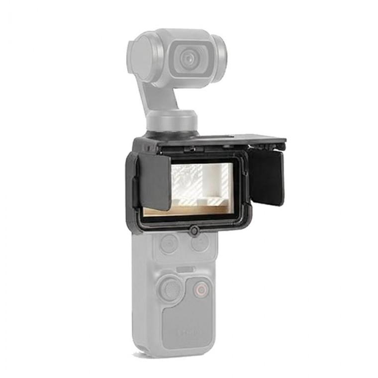DJI 오즈모 포켓4 4P 3 호환 디스플레이 선후드 스크린 커버 가드 햇빛가리개