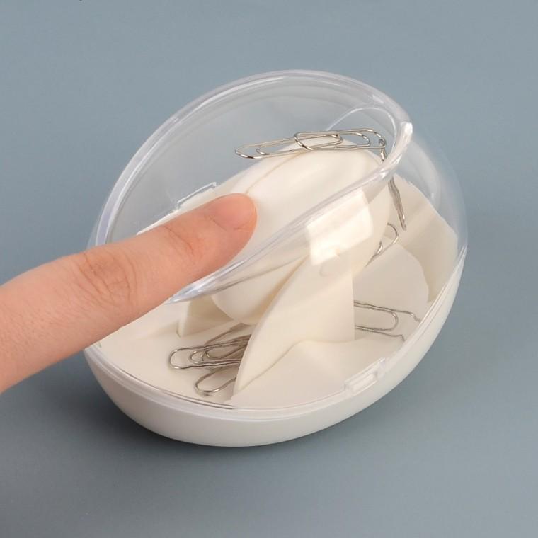 자석 클립통 문서보관함 자석클립디스펜서