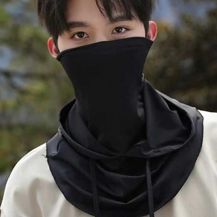 여름 라이딩 스포츠 넥 워머 후드 햇빛 차단 마스크