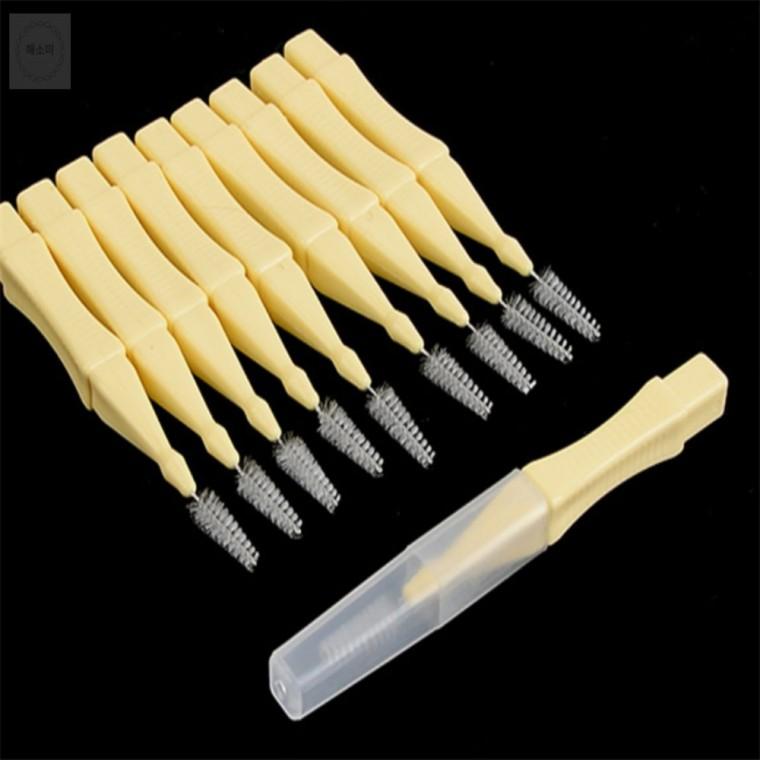I형 위생캡 치간칫솔 10P