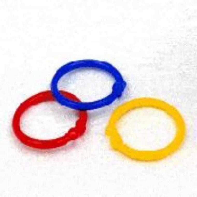 열쇠고리링 문구링 키링부자재 연결링 플라스틱 카드링 중형