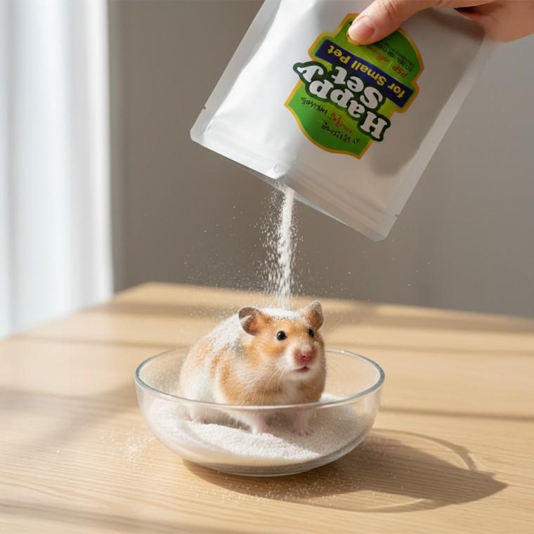 소동물 목욕 모래 500g