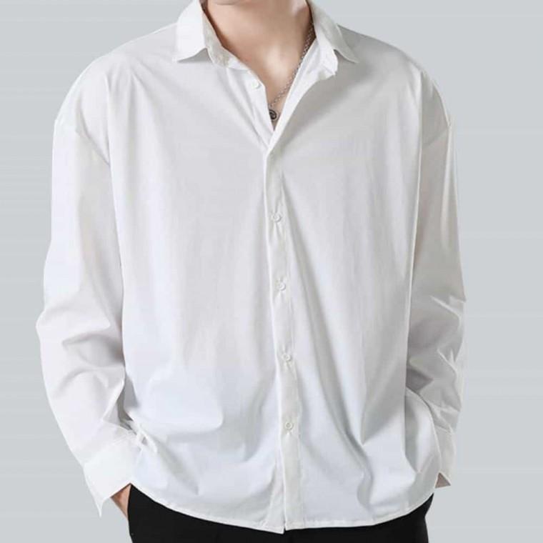 링클프리 정장 남방 남성가을셔츠 남자검은셔츠 남자캐주얼셔츠 남성흰셔츠 흰색남방