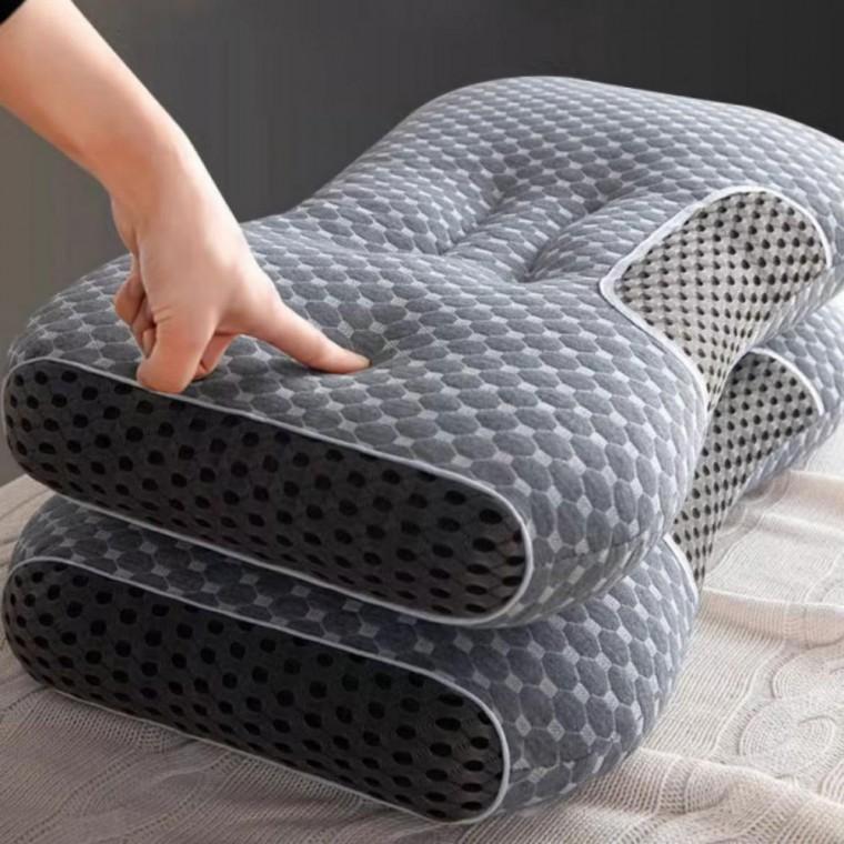 편안한 통풍 경추 숙면 베개 목 어깨 수면 쿠션배개 지지