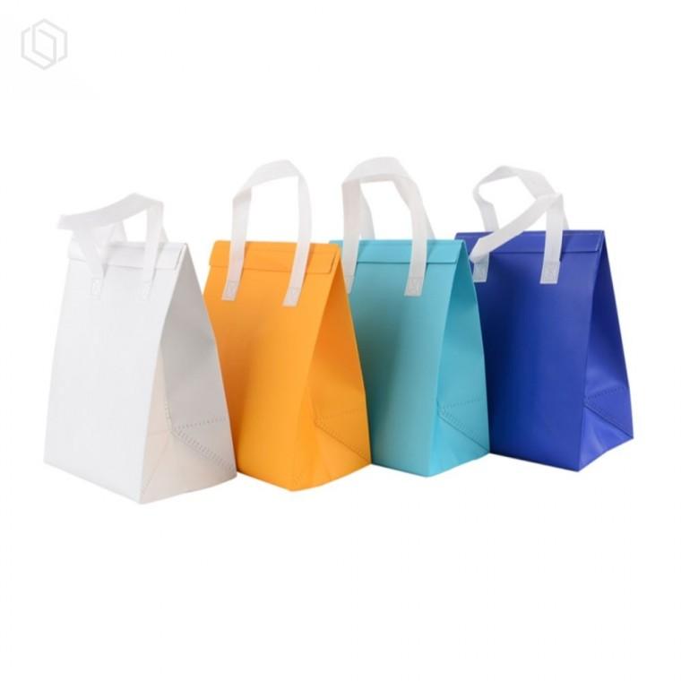 컬러 보온보냉 손잡이 가방 보온보냉가방 손잡이가방 보온백
