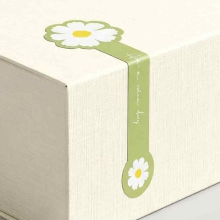 유리병스티커 청첩장스티커 포장재료 포장소품 포장스티커 10장 10p