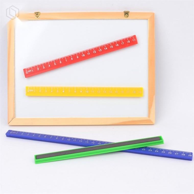 컬러 자석 자 19cm 29cm 세트 자석문구 컬러자석 자석필기구