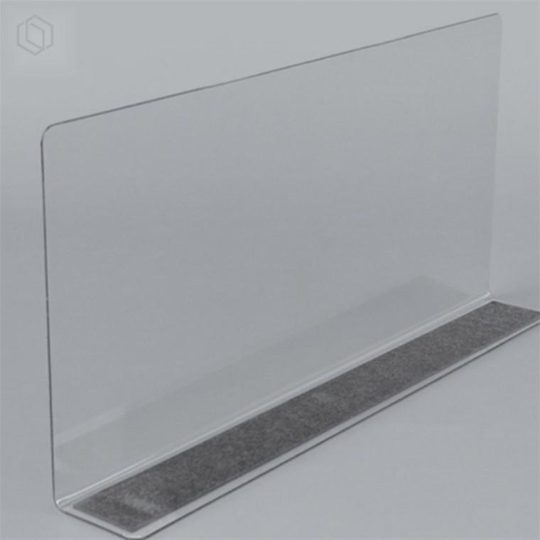 L형 자석 투명 칸막이 28x12cm 스튜디오칸막이 투명칸막이 인테리어파티션