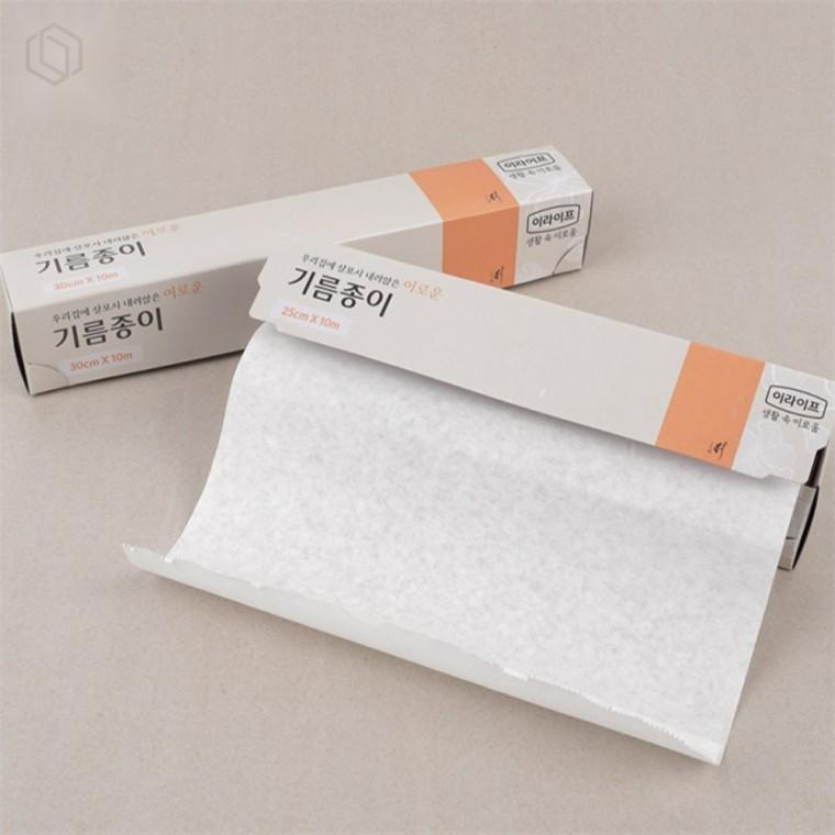 기름종이 호일형 롤 베이킹시트 오븐종이 롤기름종이