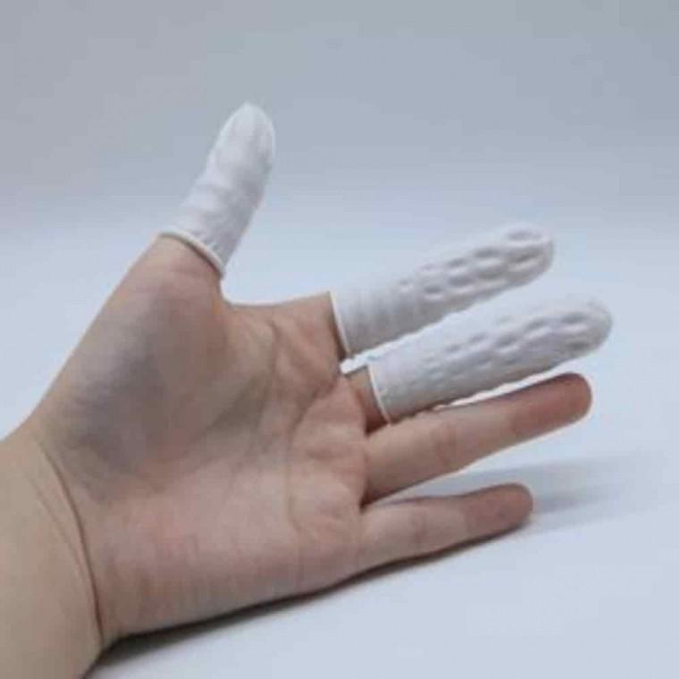 라텍스골무 엄지골무 서류골무 엄지손가락골무 손가락 골무 100p