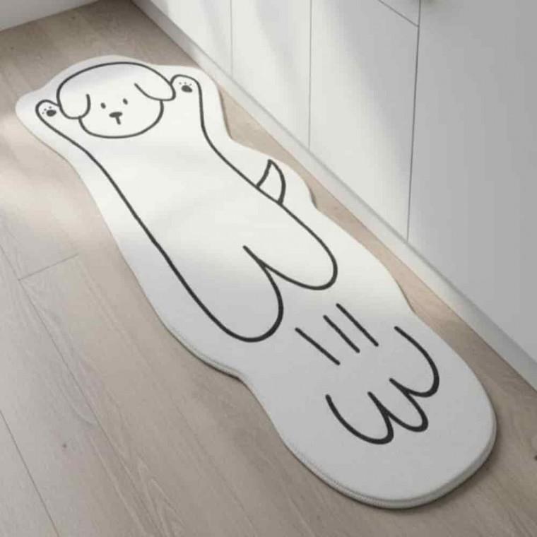 러그매트 주방매트 주방러그 침실러그 애니멀 러그 40x120cm