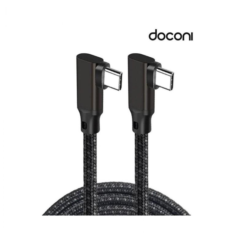 루미나D 도코니 usb3.2 gen2 4k c to l자형 고속충전케이블