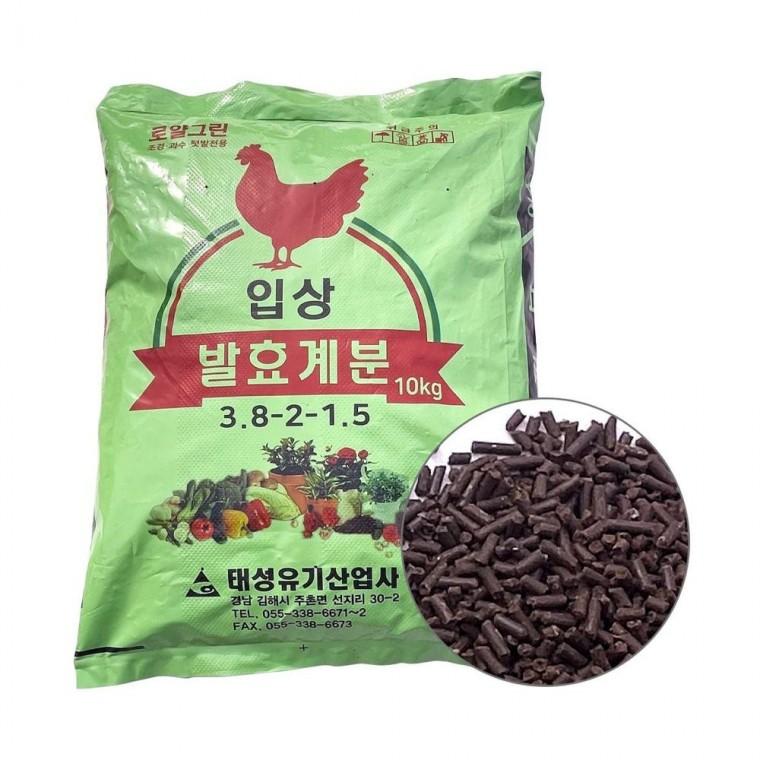 루미나D 입상 발효계분 10kg 텃밭 거름 조경 과수 퇴비