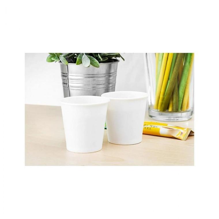 루미나D 무지 종이컵 200개 6.5oz 자판기겸용 무인쇄