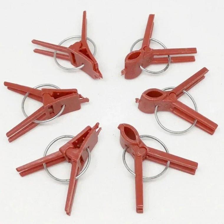 사이노텍 접목집게 향상 50pcs 세트 구성 전지가위 전동가위 식물지지대