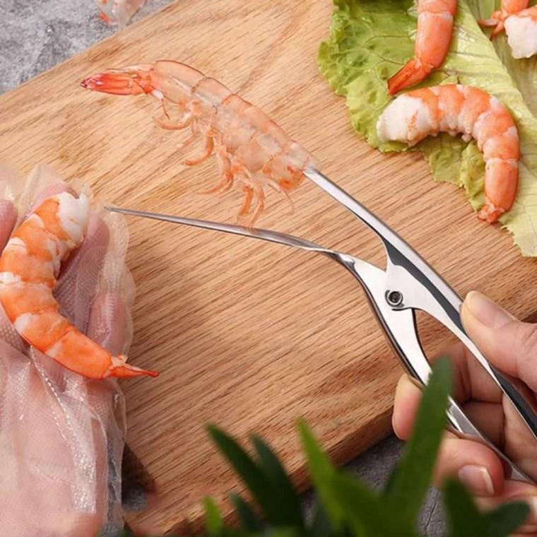 새우까는칼 새우손질칼 새우까기도구 껍질제거기 새우까는도구 새우필러 대하손질 새우내장빼기