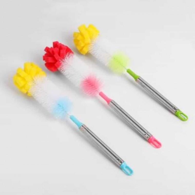 병솔브러쉬 텀블러브러쉬 젖병솔 스펀지 세척솔 수세미 물병솔 병닦는솔 세척브러시 주방브러쉬 주방솔