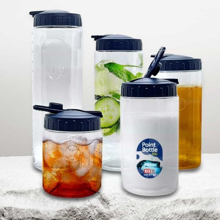 페트지 물 통 병 1000ml 업소용물병 냉장고물병