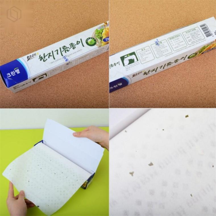 한지 기름종이 롤 베이킹기름종이 기름종이롤 조리기름종이