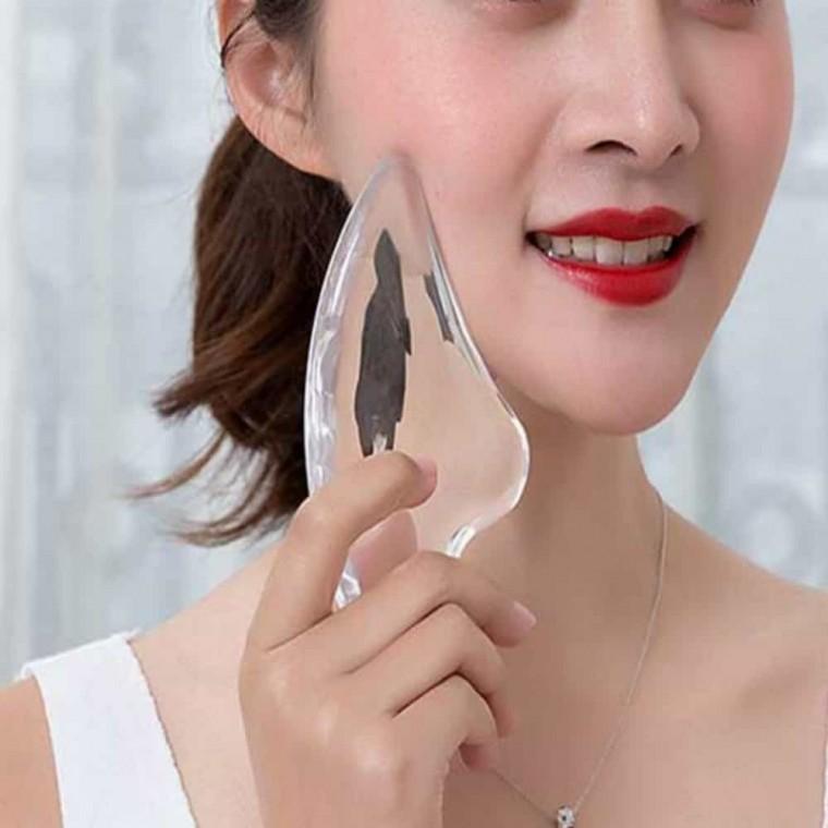 얼굴 괄사 마사지기 경락마사지도구 페이스마사지기 다리괄사 경락마사지효과 팔뚝괄사