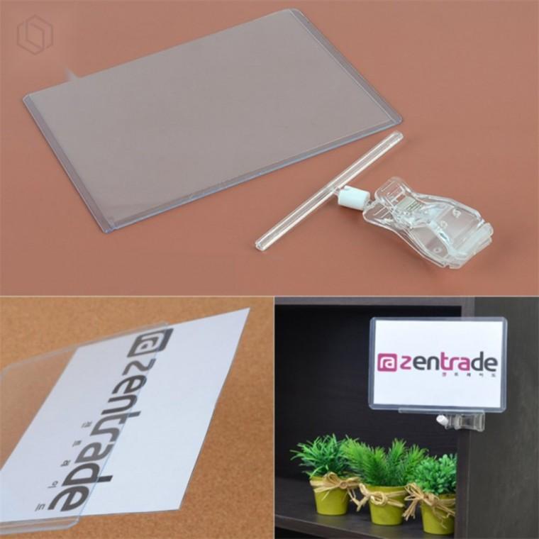 PVC 포켓 집게 클립 PVC포켓클립 픽시포켓클립 쇼클립
